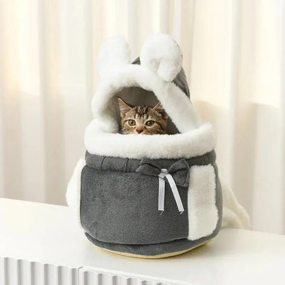 Sac ventral pour chat - Chaleur & confort - vue 4