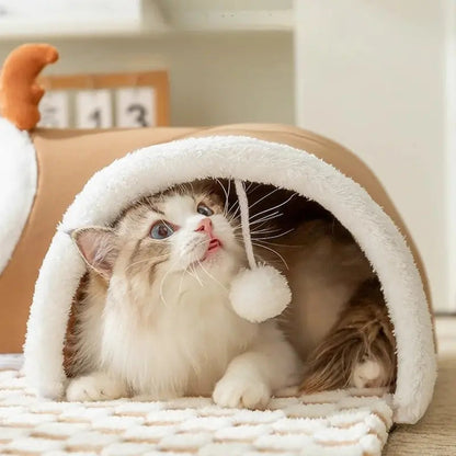 Tapis tunnel chat - Jeu & confort - vue 5
