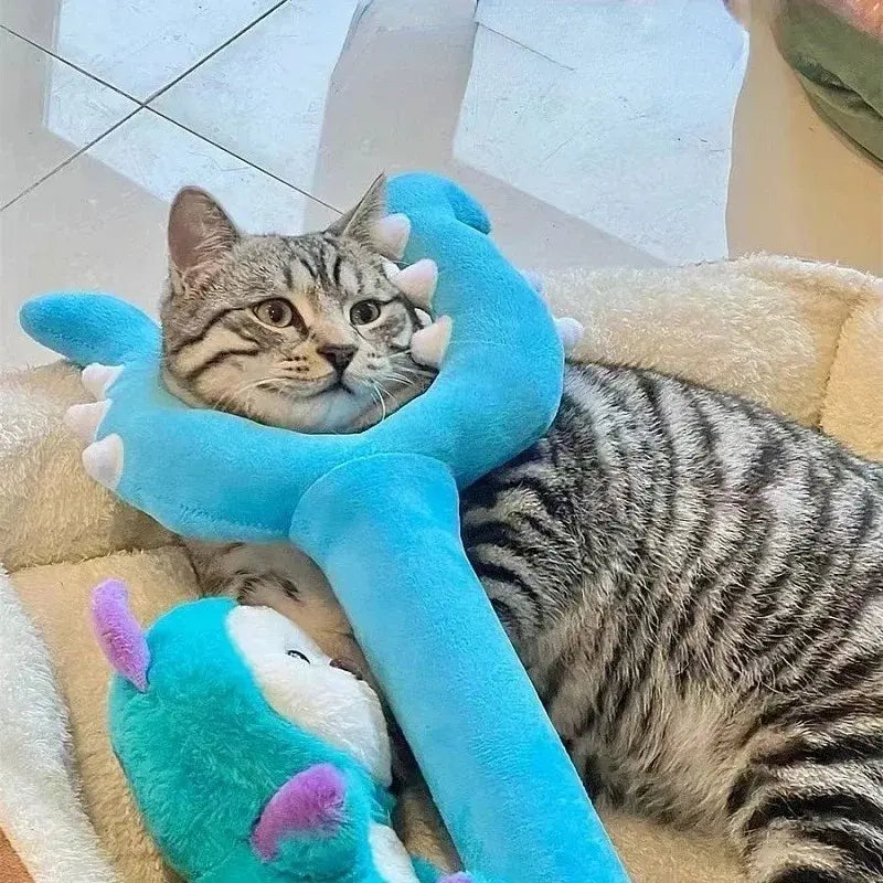 Teaser chat en peluche - Jeu interactif anti-ennui - vue 4