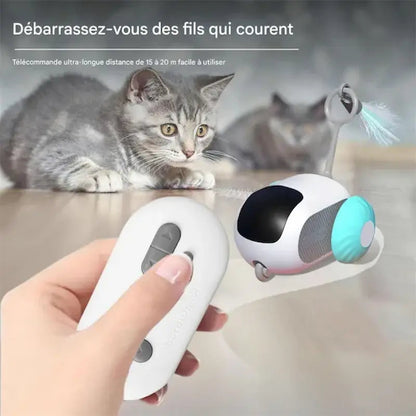 Voiture télécommandée chat - Chasse et rires garantis - vue 3